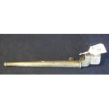 Short socket type plug bayonet with metal scabbard. (B.P. 24% incl. VAT)