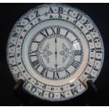 19th Century probably Staffordshire transfer printed alphabet child's plate, unmarked. (B.P. 24%
