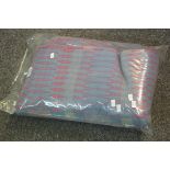 Vintage Welsh tapestry woollen blue ground blanket in sealed bag. (B.P. 24% incl. VAT)
