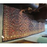 Mid 20th Century Mahal Persian long rug. (B.P. 24% incl. VAT)