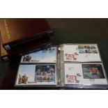 Great Britain collection of First Day Covers in three Royal Mail stamp albums, 2005 to 2012