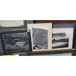 A group of assorted black and white photographs by W.A Stuart-Jones BSc of Mumbles Swansea, mostly