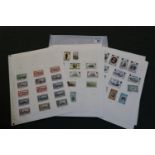 Falkland Islands used collection on pages, KGVI to 1990's. 350+ stamps. (B.P. 24% incl. VAT)