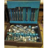 Cased canteen of community and other mixed cutlery. (B.P. 24% incl. VAT)