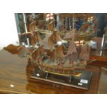 Modern model study of the Great Harry Ship. (B.P. 24% incl. VAT)