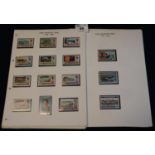 Jersey & Guernsey 1969-1973 u/m collection on pages including 1969 definitives to £1 and first