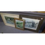 Three furnishing prints to include; after E Sturgeon x 2, after Sir William Russel Flint, coloured