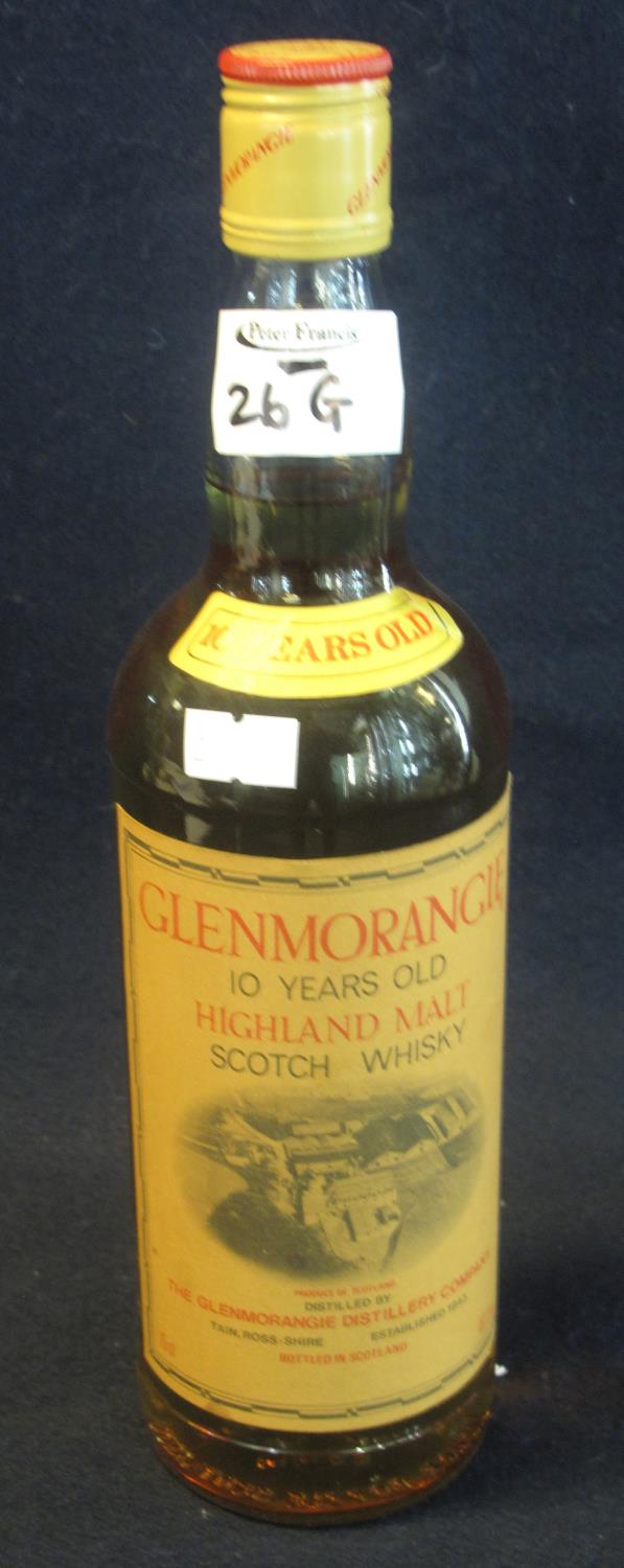 Glenmorangie 10 years old Highland malt Scotch whisky, 75cl, 40% volume. (B.P. 24% incl. VAT)