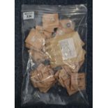 Bag of assorted watch glasses in original envelopes. (B.P. 24% incl. VAT)