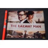 Large cinema poster for the film 'The Railway Man'. (B.P. 24% incl. VAT)