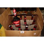 A cased set of 12 De Kuyper cherry brandy 70cl. (B.P. 24% incl. VAT)