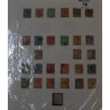 Jamaica early to 1980's used collection on pages. Few 100 stamps with values to £1. (B.P. 21% + VAT)