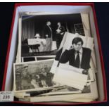 A collection of photographs and ephemera relating to the actor William Marlowe including; original
