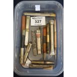 Box of assorted silver and other pencils, various. (B.P. 21% + VAT)