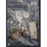 Bag of assorted watch movements and parts. (B.P. 21% + VAT)