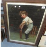 A group of assorted furnishing advertising pictures to include; Pears print 'Captain of the eleven',