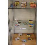 A collection of Matchbox, Matchbox Series and Corgi toys diecast model vehicles in original boxes (
