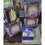 A collection of Wallace and Gromit items, all in original boxes to include; moving alarm clock,