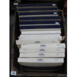 Box of Aynsley fine English bone china collectors plates in original boxes. (B.P. 21% + VAT)