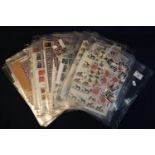 Great Britain selection of 1960's & 1970's mostly mint stamps in plastic sheets 100's (B.P. 21% +