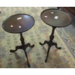 Two similar small mahogany tripod wine tables. (2) (B.P. 21% + VAT)