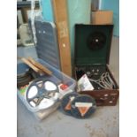 J. Lizars 'The Specto' projector in fitted case with operating instructions, together with 'The