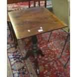 19th Century mahogany tip top tripod table. (B.P. 21% + VAT)