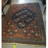 West Persian Kurdish rug, first half 20th Century. (B.P. 21% + VAT)