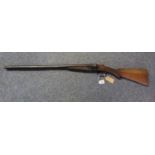 B.S.A. 12bore double barrel non ejector shotgun, 28" barrels. NO.GB/2592.(W530) Note special