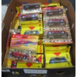 Box containing Sports Star collection Diecast model vehicles in original packaging. (B.P. 21% + VAT)