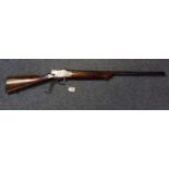 Greener GP single barrel 12 bore shotgun, Martini underlever action with 27.5" barrel. No. G73048 (