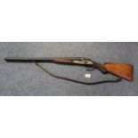 Italian "Armitalia di Lucchini" Brescia 12 bore double barrel hammer action non ejector shotgun, 25"