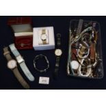 Large collection of assorted modern watches and various. (B.P. 21% + VAT)