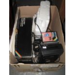 Sinclair ZX Spectrum personal computer, together with other accessories including casette games,