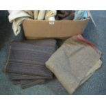 Collection of assorted woollen blankets. (8) (B.P. 21% + VAT)