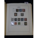 Switzerland fine collection of mint and used stamps in Davo printed album, 1854 to 2008 period,