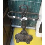Small Victorian cast iron stick stand. (B.P. 21% + VAT)