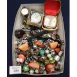 Collection of costume jewellery and watches. (B.P. 21% + VAT)