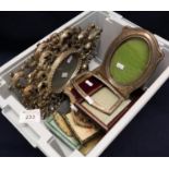 Box of assorted silver and other photograph frames, various. (B.P. 21% + VAT)