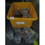 Box of assorted glass. (B.P. 21% + VAT)