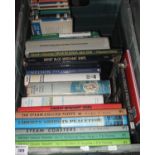 Box of assorted books to include; 'Steam Coasters British Ocean Tramps' Volume I & II, 'Nelson the