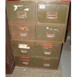 Metal 8 drawer filing cabinet. (B.P. 21% + VAT)