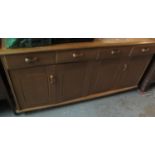 Ercol style sideboard, unmarked. (B.P. 21% + VAT)
