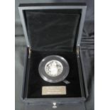 THE QUEEN'S BEASTS 'THE LION OF ENGLAND 2017' UK 10oz silver proof coin, numbered 177 of 1250, in