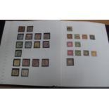 GERMANY/GERMAN STATES MINT AND USED STAMP COLLECTION in blue album. 100s of stamps neatly