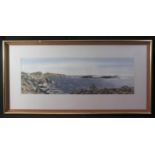 JOHN ROGERS (Welsh contemporary), 'Porthllysel St David's', signed and dated '75, watercolours. 24 x