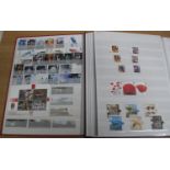 GREAT BRITAIN STAMP COLLECTION of u/m mint sets and mini-sheets in two stockbooks 2002 to 2010