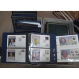 Omnibus Royal Events issues collection of stamps in eleven albums with mint sets and first day