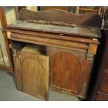 Victorian mahogany chiffonier. (B.P. 21% + VAT)