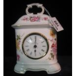 Royal Crown Derby 'Derby Posies LIX' mantel clock. (B.P. 21% + VAT)